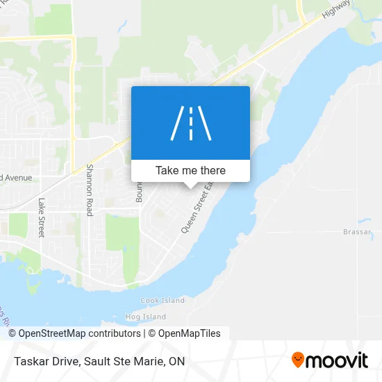 Taskar Drive map