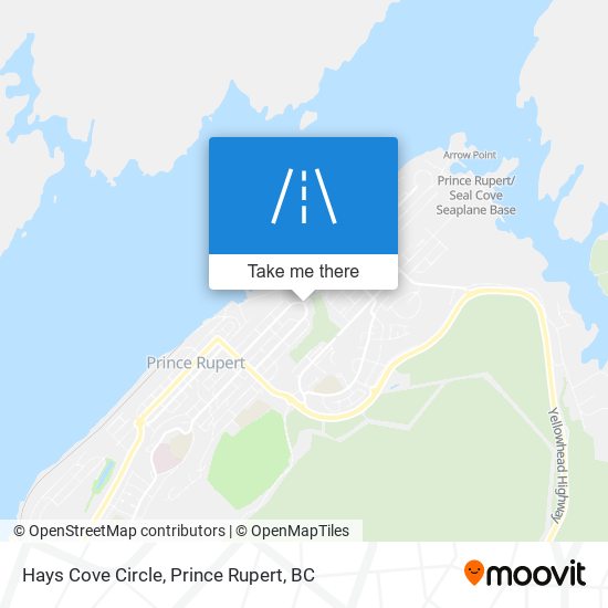 Hays Cove Circle map