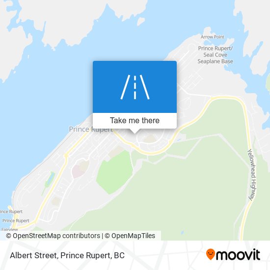 Albert Street map