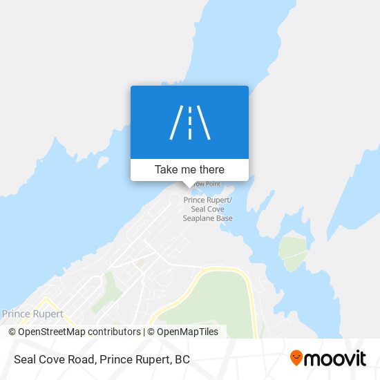 Seal Cove Road map