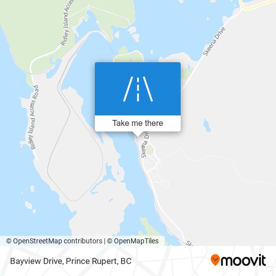 Bayview Drive map