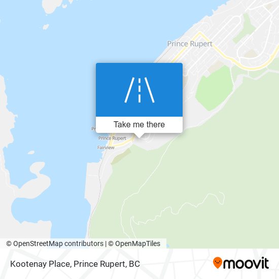 Kootenay Place map