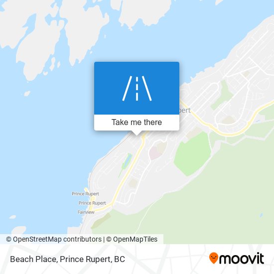 Beach Place map