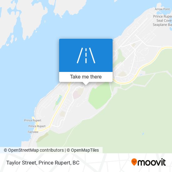 Taylor Street map