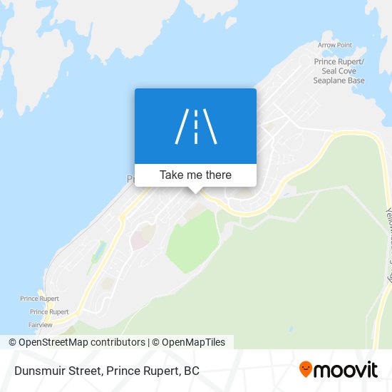 Dunsmuir Street map