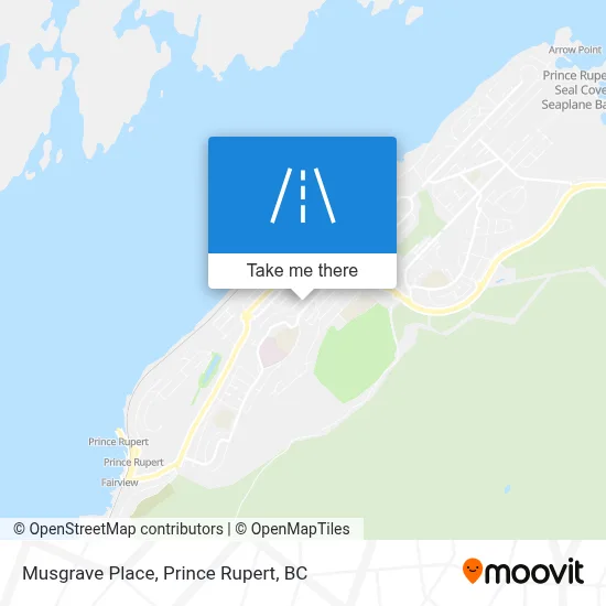 Musgrave Place map
