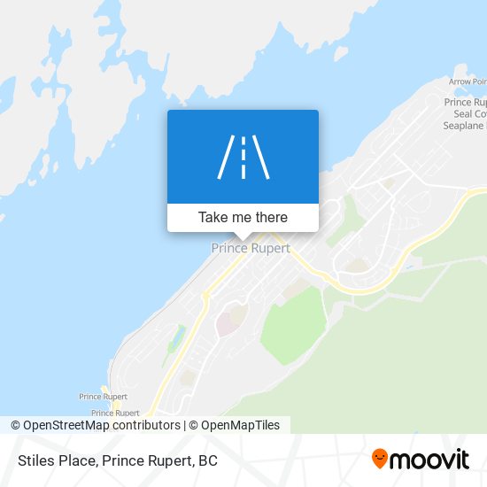 Stiles Place map