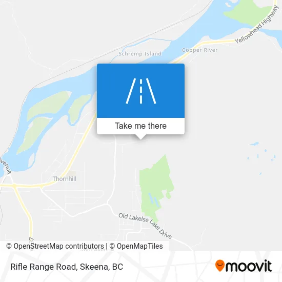 Rifle Range Road map