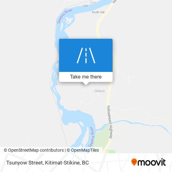 Tsunyow Street map