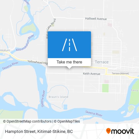 Hampton Street map