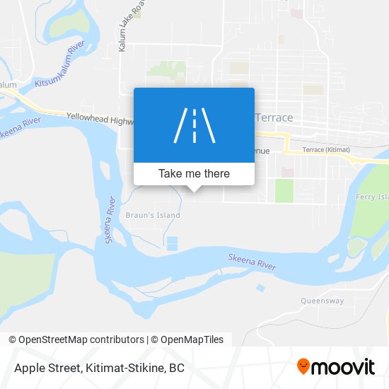 Apple Street map