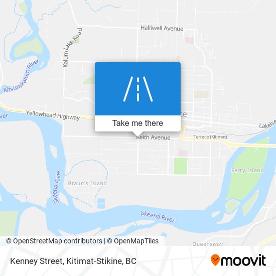 Kenney Street map