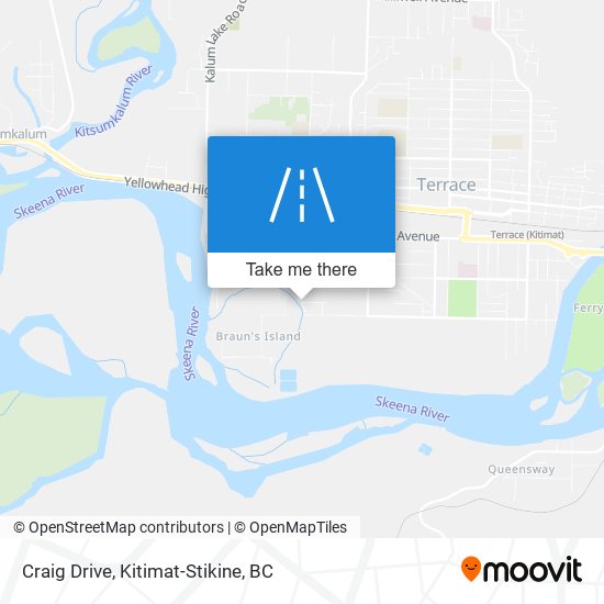 Craig Drive map
