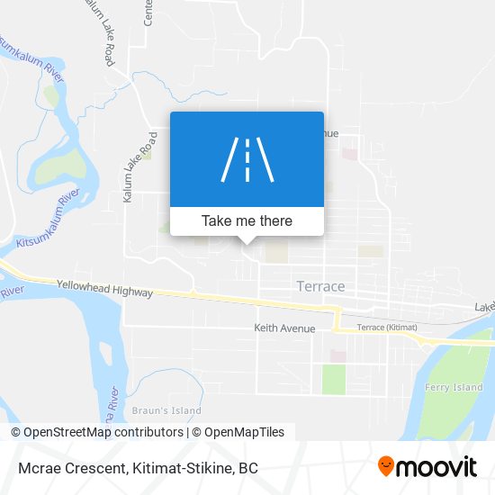 Mcrae Crescent map