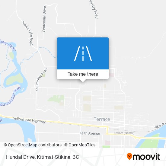 Hundal Drive map