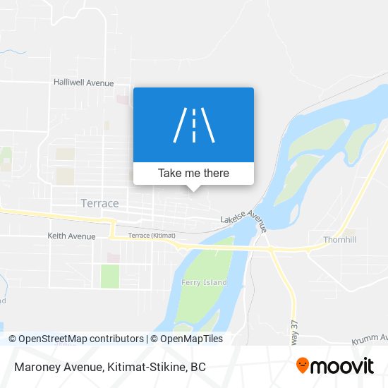 Maroney Avenue map