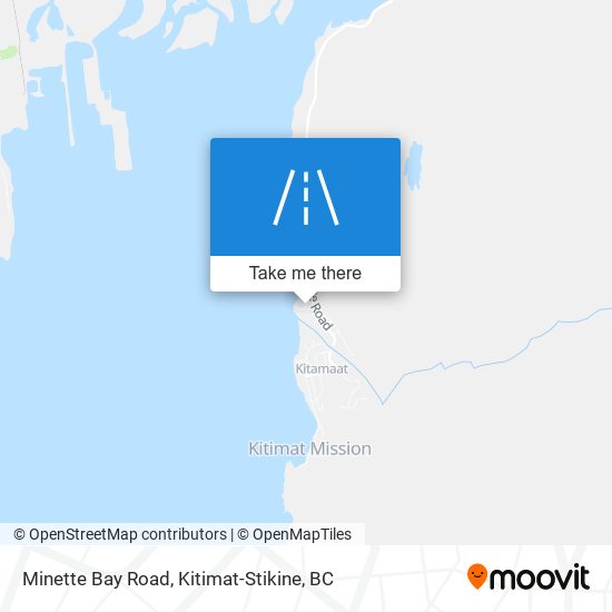 Minette Bay Road map