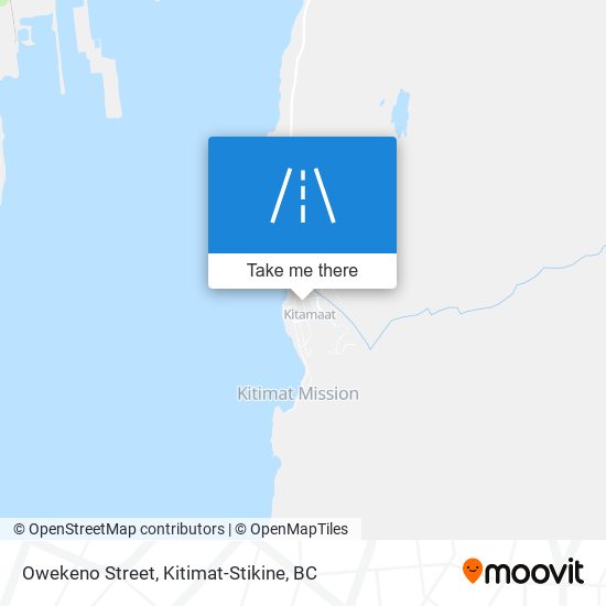 Owekeno Street map