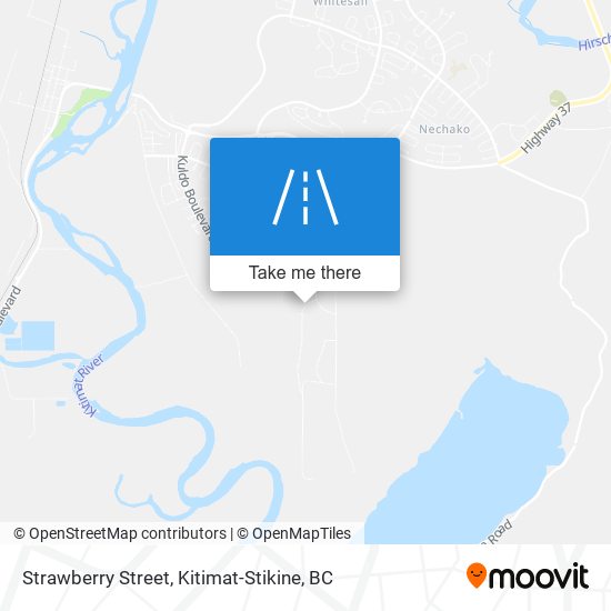 Strawberry Street map