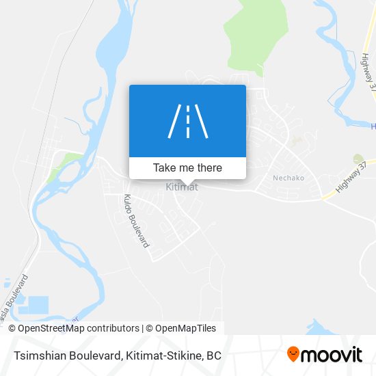 Tsimshian Boulevard plan