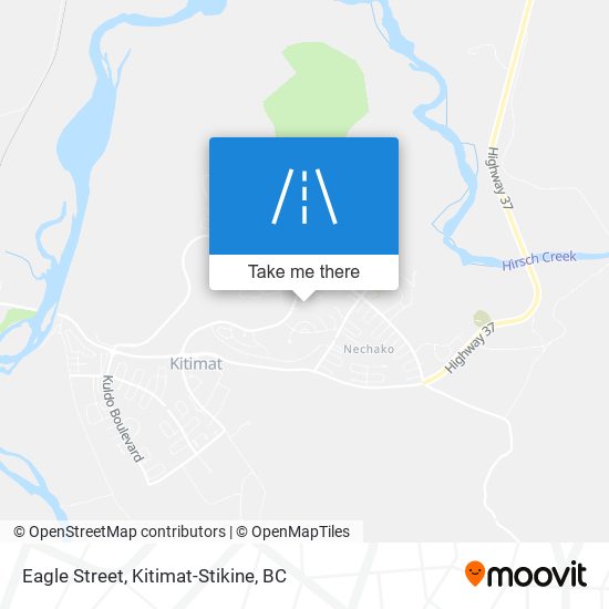 Eagle Street map