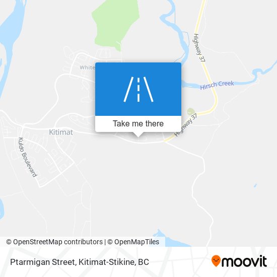Ptarmigan Street map