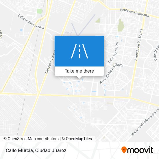 Mapa de Calle Murcia