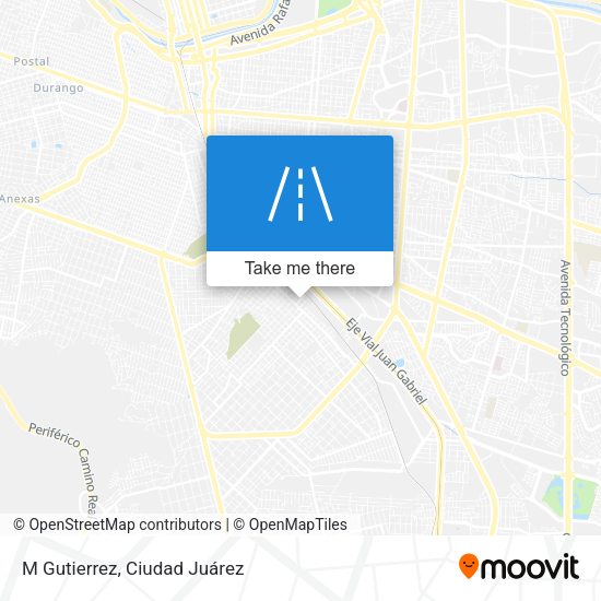 M Gutierrez map