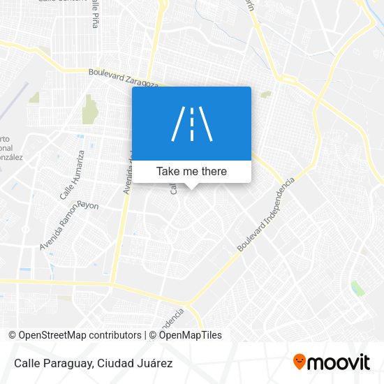 Calle Paraguay map