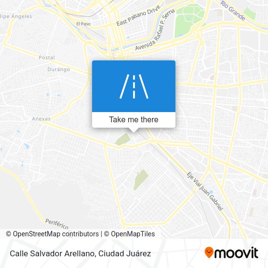 Calle Salvador Arellano map