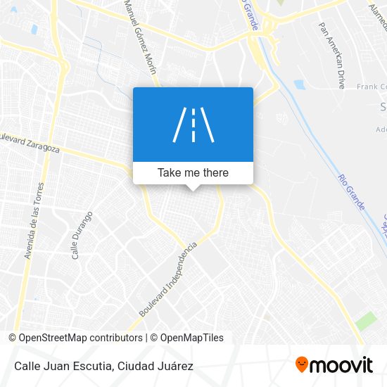 Calle Juan Escutia map