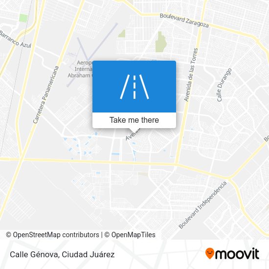 Calle Génova map