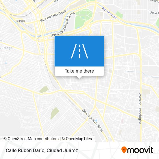 Calle Rubén Darío map