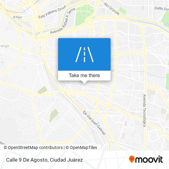 Mapa de Calle 9 De Agosto