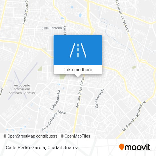 Calle Pedro García map