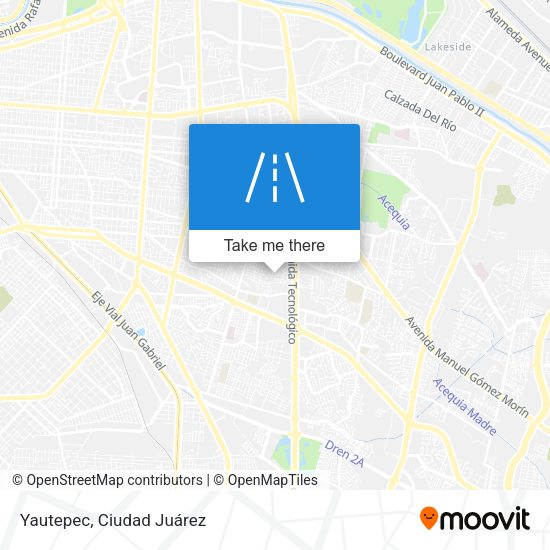Mapa de Yautepec