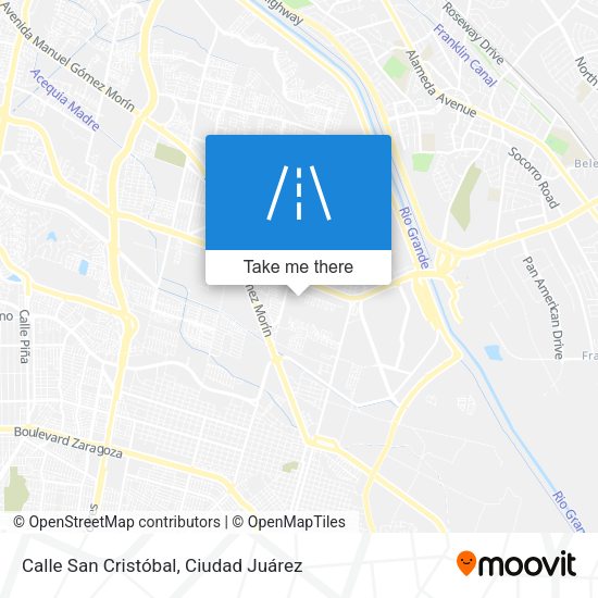 Calle San Cristóbal map