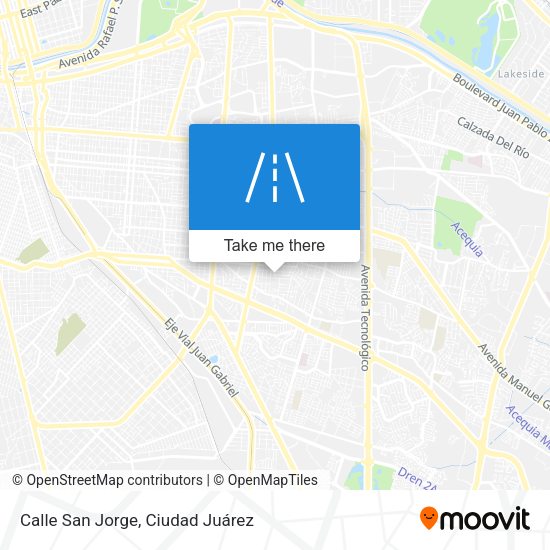 Calle San Jorge map