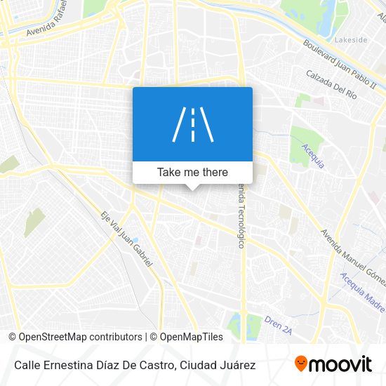 Calle Ernestina Díaz De Castro map