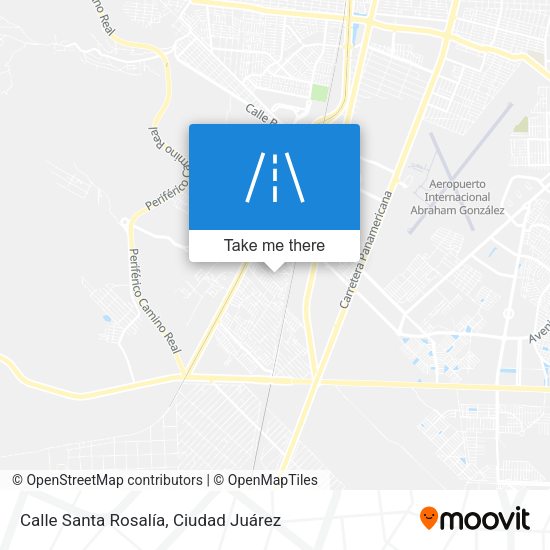 Calle Santa Rosalía map
