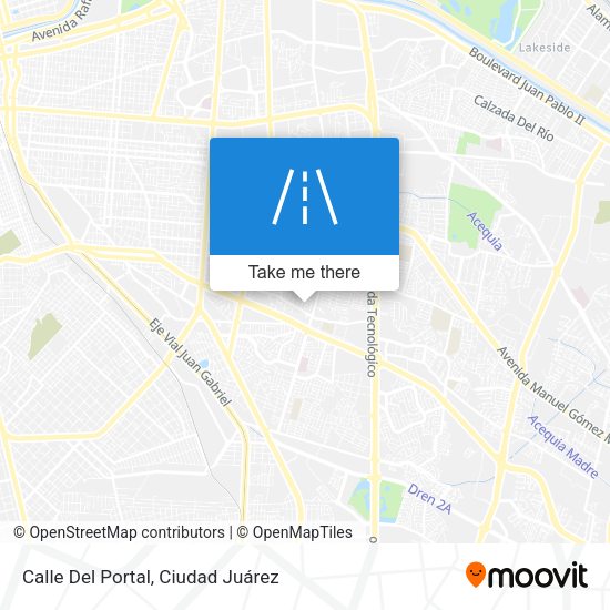 Calle Del Portal map