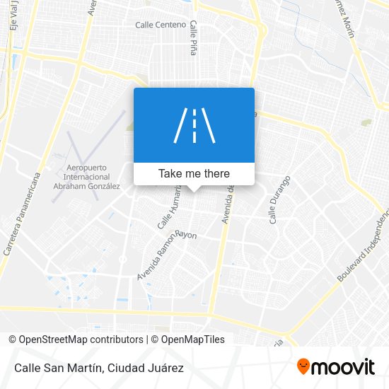 Mapa de Calle San Martín
