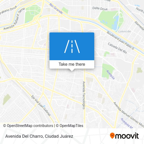 Mapa de Avenida Del Charro