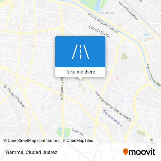 Mapa de Gamma