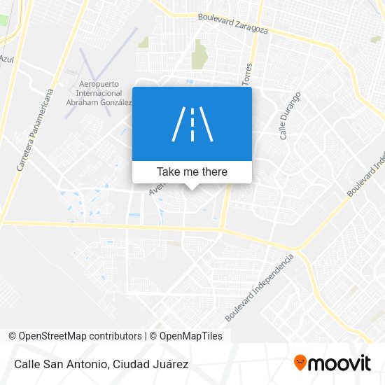 Mapa de Calle San Antonio