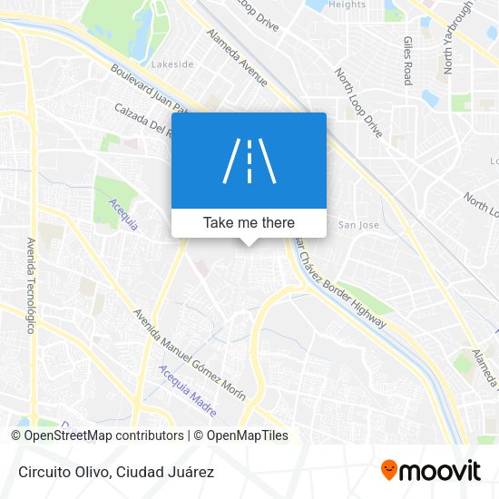 Mapa de Circuito Olivo