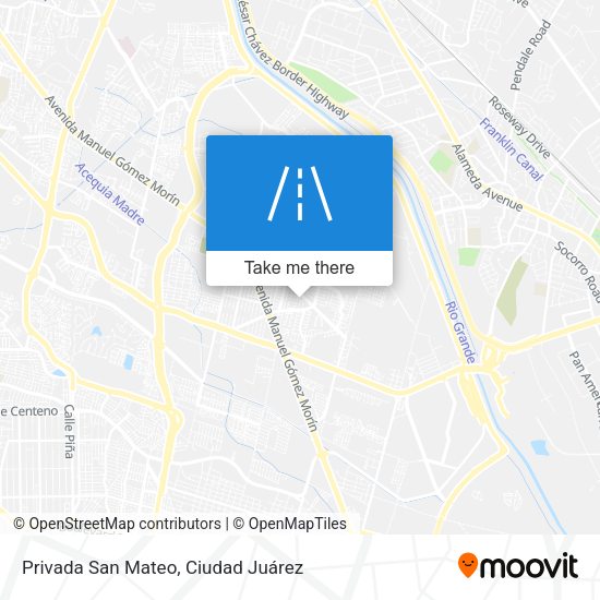 Mapa de Privada San Mateo