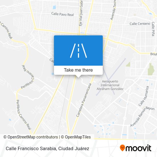 Calle Francisco Sarabia map
