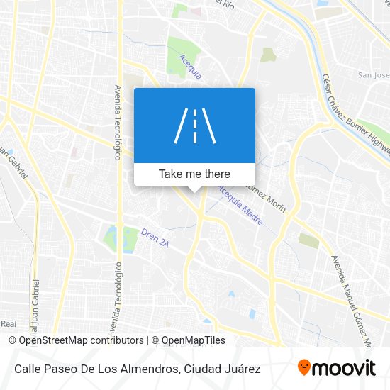 Calle Paseo De Los Almendros map