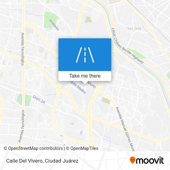 Calle Del Vivero map